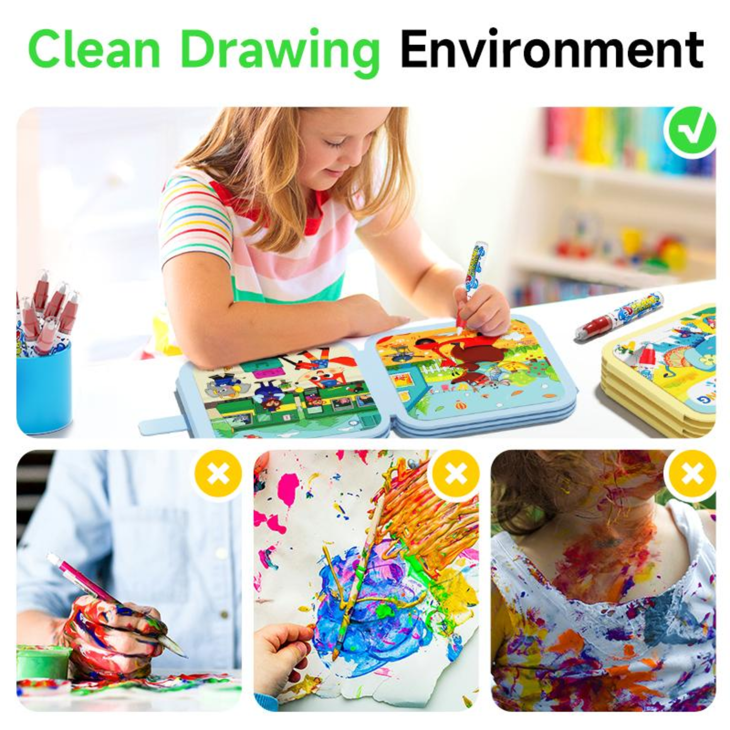 Recit™ - Water Coloring and Doodle Books
