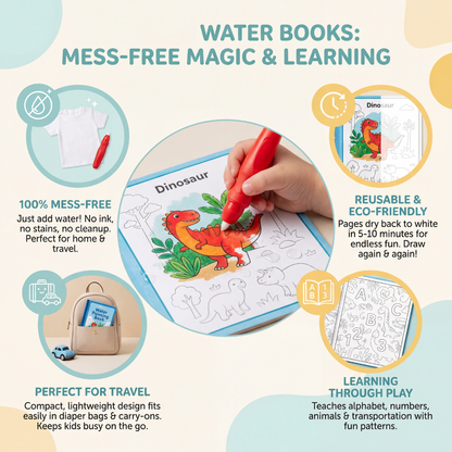 Recit™ Reusable Water Coloring Books